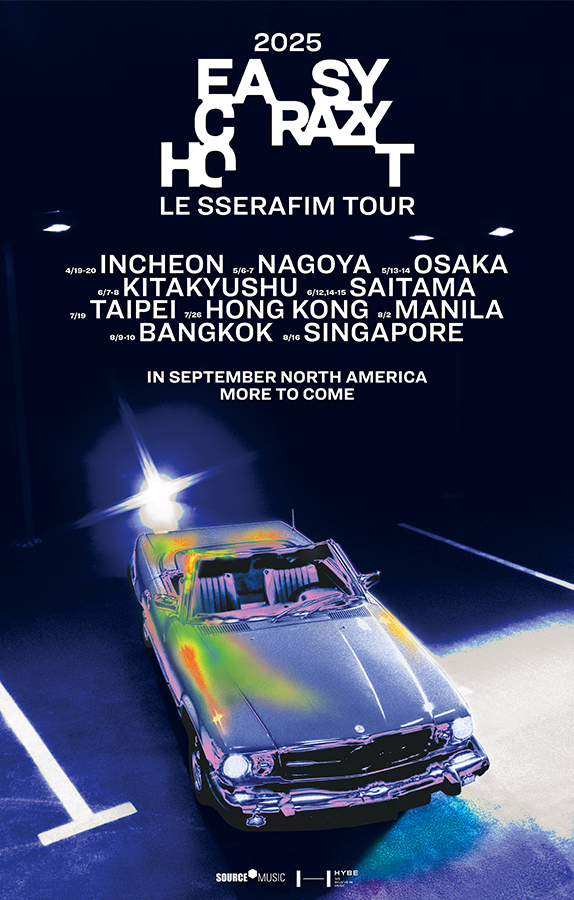 2025 LE SSERAFIM TOUR 'EASY CRAZY HOT'